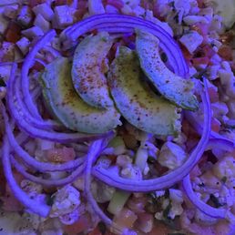 Shrimp ceviche Shrimp ceviche