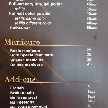 Unik Nail Spa - Day Spas Near Me - West Columbia, Texas Unik Nail Spa - Day Spas Near Me - West Columbia, Texas