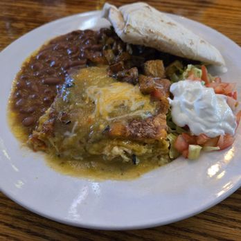 Frankie's at the Cassanova - Green chile chicken casserole - New American Near Me - Pecos, New Mexico