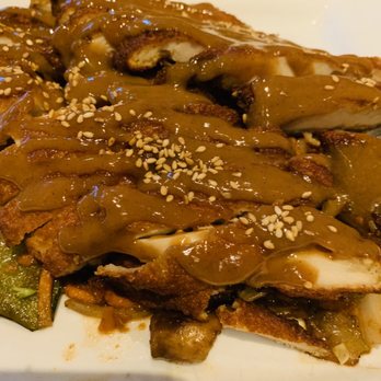 HakkaChow - Panko Crusted Honey Peanut Chicken - Asian Fusion Near Me - Winston-Salem, North Carolina