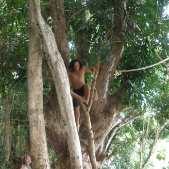 Kipu Ranch Adventures - Ryan giving entertainment - Tours Near Me - Lihue, Hawaii Kipu Ranch Adventures - Ryan giving entertainment - Tours Near Me - Lihue, Hawaii