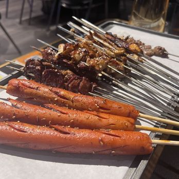 Yuejuer BBQ - 王中王，鸡心，鸡脆骨，鸡皮 - Barbeque Near Me - Rowland Heights, California