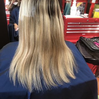 Shag Spa and Salons - Before hair coloring, cut, and style! - Nail Salons Near Me - The Woodlands, Texas