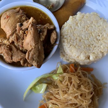 CARiN de RiA - Spicy Chicken Adobo (Adobo Sa Tanglad) - Filipino Near Me - Encinitas, California CARiN de RiA - Spicy Chicken Adobo (Adobo Sa Tanglad) - Filipino Near Me - Encinitas, California