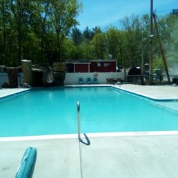Pool with hot tub Pool with hot tub