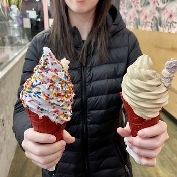 CREAM Soft Serve Bar - Taro and Vietnamese Coffee - Desserts Near Me - Kent, Washington