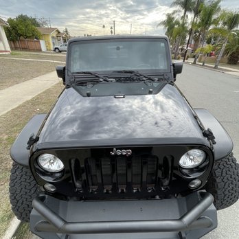 Quality Detailing - Prior to this the hood had looked like someone washed it with a dish sponge - Auto Detailing Near Me Quality Detailing - Prior to this the hood had looked like someone washed it with a dish sponge - Auto Detailing Near Me