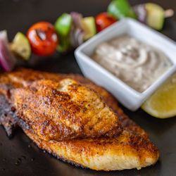Yo Mama's Grill - Blackened Catfish ($19)