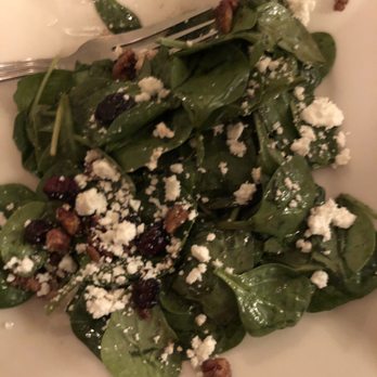 Pasta Vino - Spinach Salad - Italian Near Me - Johns Creek, Georgia