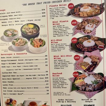 Max's Restaurant - Menu - Filipino Near Me - Bakersfield, California Max's Restaurant - Menu - Filipino Near Me - Bakersfield, California