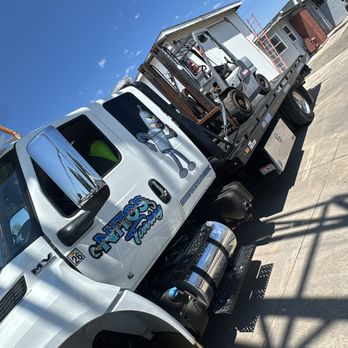 Nito’s Towing - Non running forklift taken in for repairs - Towing Near Me Nito’s Towing - Non running forklift taken in for repairs - Towing Near Me