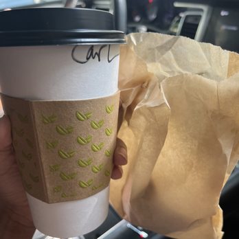 The Hideout Coffeehouse - Caramel latte & banana bread - Coffee & Tea Near Me - Austin, Texas