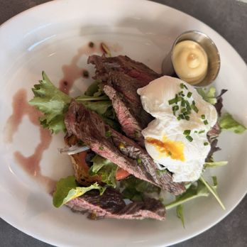 Bistro Café - Ribeye steak Benedict - Breakfast & Brunch Near Me - Coral Gables, Florida Bistro Café - Ribeye steak Benedict - Breakfast & Brunch Near Me - Coral Gables, Florida