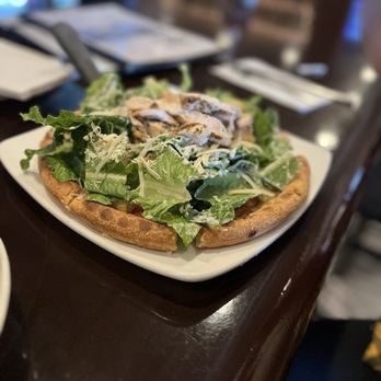 The Boynton Restaurant & Spirits - Chicken Caesar Salad Flatbread - Pizza Near Me - Worcester, Massachusetts