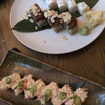 BondST - Alaska King Crab Crispy Rice Hot Eel Dice roll Jalapeno Scallop Roll - Japanese Near Me - New York, New York BondST - Alaska King Crab Crispy Rice Hot Eel Dice roll Jalapeno Scallop Roll - Japanese Near Me - New York, New York