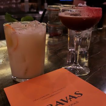 Bravas Bar de Tapas - Drinks at the outdoor bar - Spanish Near Me - Healdsburg, California Bravas Bar de Tapas - Drinks at the outdoor bar - Spanish Near Me - Healdsburg, California