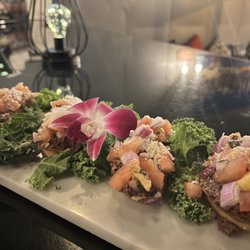 Virgola Wine Bar - Olive tapenade bruschetta