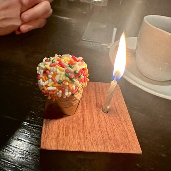 Bourbon Steak Orange County - bday dessert - Steakhouses Near Me - Dana Point, California
