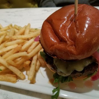 Great Maple - Steakhouse burger with truffle fries upgrade - New American Near Me - Newport Beach, California Great Maple - Steakhouse burger with truffle fries upgrade - New American Near Me - Newport Beach, California