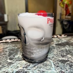 Pirates Voyage Dinner & Show - Non-alcoholic Piña Colada in Souvenir Skull Mug