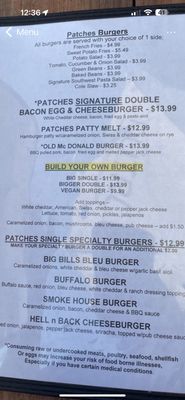 Menu photo 3 Patches Pub Panama City, FL Menu photo 3 Patches Pub Panama City, FL