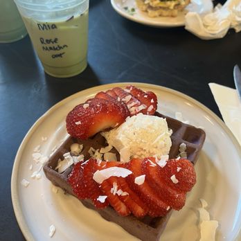 Bellden Cafe - Ube Purple Yam Mochi Waffle - Coffee & Tea Near Me - Bellevue, Washington Bellden Cafe - Ube Purple Yam Mochi Waffle - Coffee & Tea Near Me - Bellevue, Washington