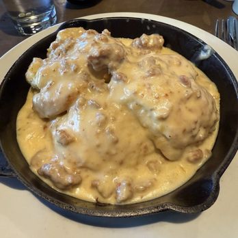 Hash Kitchen - Biscuits & Gravy and eggs on the side. - New American Near Me - Peoria, Arizona