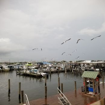 Crawgators Bar and Grill - Marine view from the patio - Seafood Near Me - Venice, Louisiana