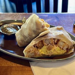 Pork Belly Breakfast Burrito
