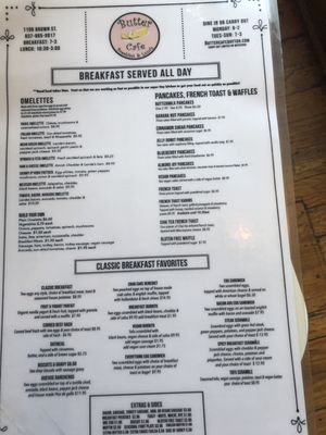 Menu photo 3 Butter Cafe Dayton, OH