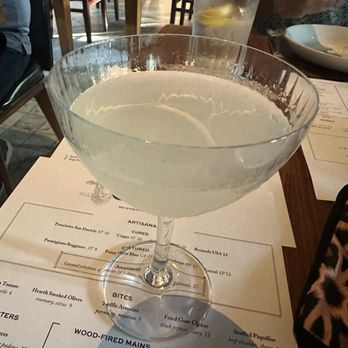 Ecco Buckhead - My Lemon Drop Martini and the glass is a lot smaller than it looks in the picture, it was half way filled. You'd never know it was one. - Modern European Near Me - Atlanta, Georgia Ecco Buckhead - My Lemon Drop Martini and the glass is a lot smaller than it looks in the picture, it was half way filled. You'd never know it was one. - Modern European Near Me - Atlanta, Georgia
