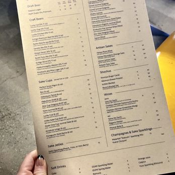 Taberu - Drinks menu - Ramen Near Me - Los Angeles, California Taberu - Drinks menu - Ramen Near Me - Los Angeles, California