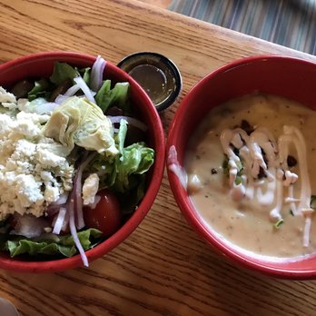 Newk's Eatery - 1/2 cup of soup and 1/2 salad - Sandwiches Near Me - Summerville, South Carolina Newk's Eatery - 1/2 cup of soup and 1/2 salad - Sandwiches Near Me - Summerville, South Carolina