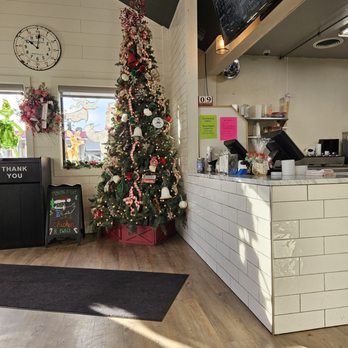 Dairy Cottage - a christmas tree in the kitchen - Seafood Near Me - Brookville, Indiana Dairy Cottage - a christmas tree in the kitchen - Seafood Near Me - Brookville, Indiana