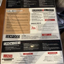 Menu items