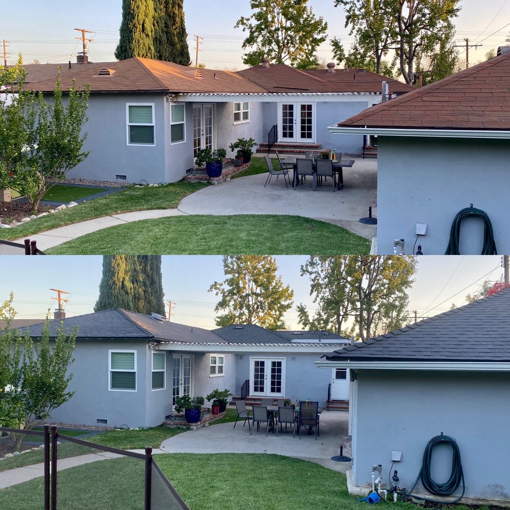 Slide of Lansford Roofing