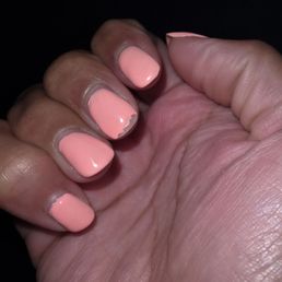 This is after the nails were fixed