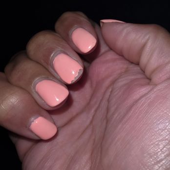 Euro Nails Spa - This is after the nails were fixed - Nail Salons Near Me - Riverside, California