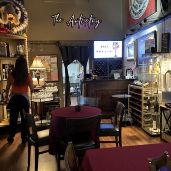 The Artistry Wine Lounge  - Inside. - Wine Bars Near Me - San Pedro, California