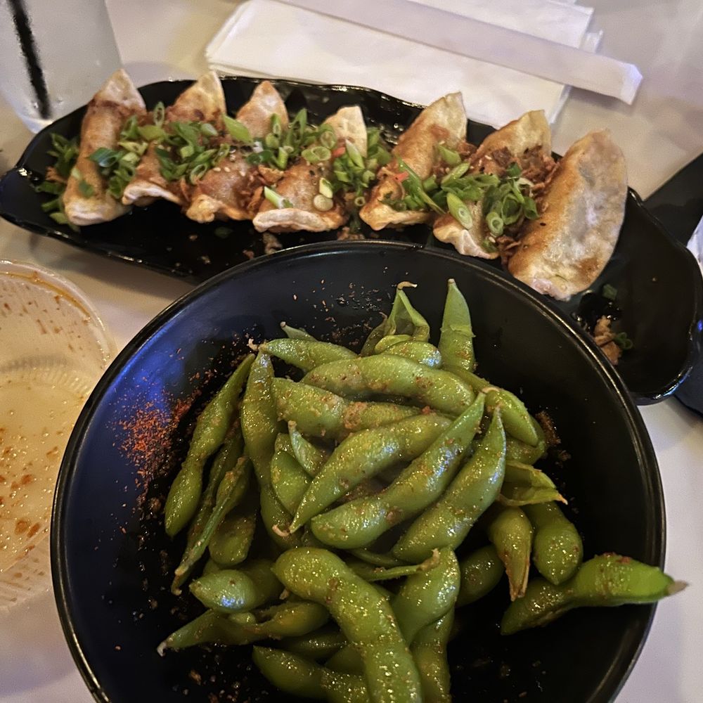 Shokku Ramen - Edamame and Gyoza - Ramen Near Me - Houston, Texas Shokku Ramen - Edamame and Gyoza - Ramen Near Me - Houston, Texas