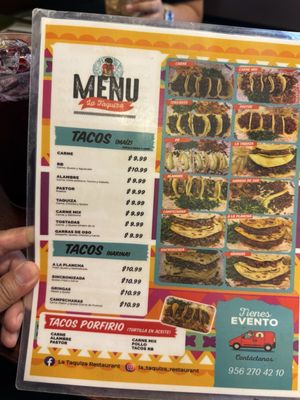 Menu photo 1 La Taquiza Edinburg, TX Menu photo 1 La Taquiza Edinburg, TX