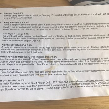 Mammoth Brewing - Seasonal beer description - Breweries Near Me - Mammoth Lakes, California Mammoth Brewing - Seasonal beer description - Breweries Near Me - Mammoth Lakes, California