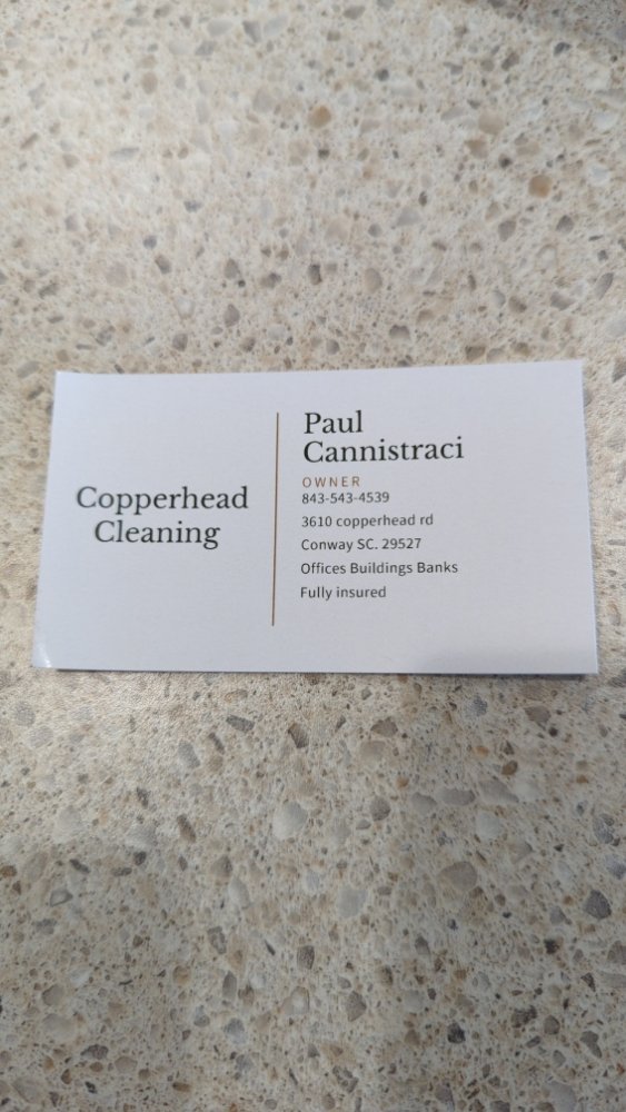 COPPERHEAD CLEANING SERVICE Updated May 2024 Request a Quote 3610