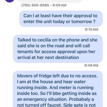 Progressive Property Management - got complained for not noticing and asking for approval to enter. - Property Management Near Me Progressive Property Management - got complained for not noticing and asking for approval to enter. - Property Management Near Me