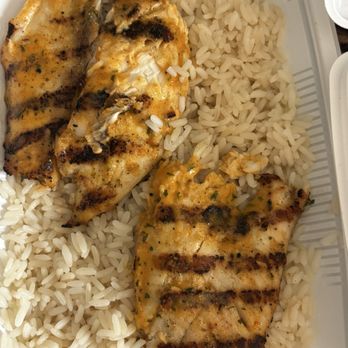 California Fish Grill - Tilapia fish plate - Seafood Near Me - Long Beach, California California Fish Grill - Tilapia fish plate - Seafood Near Me - Long Beach, California
