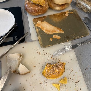 Ruby’s Bagels - a variety of bagels on a cutting board - Mexican Near Me - Brooklyn, New York Ruby’s Bagels - a variety of bagels on a cutting board - Mexican Near Me - Brooklyn, New York