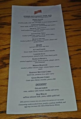Menu photo 3 Jazba New York, NY