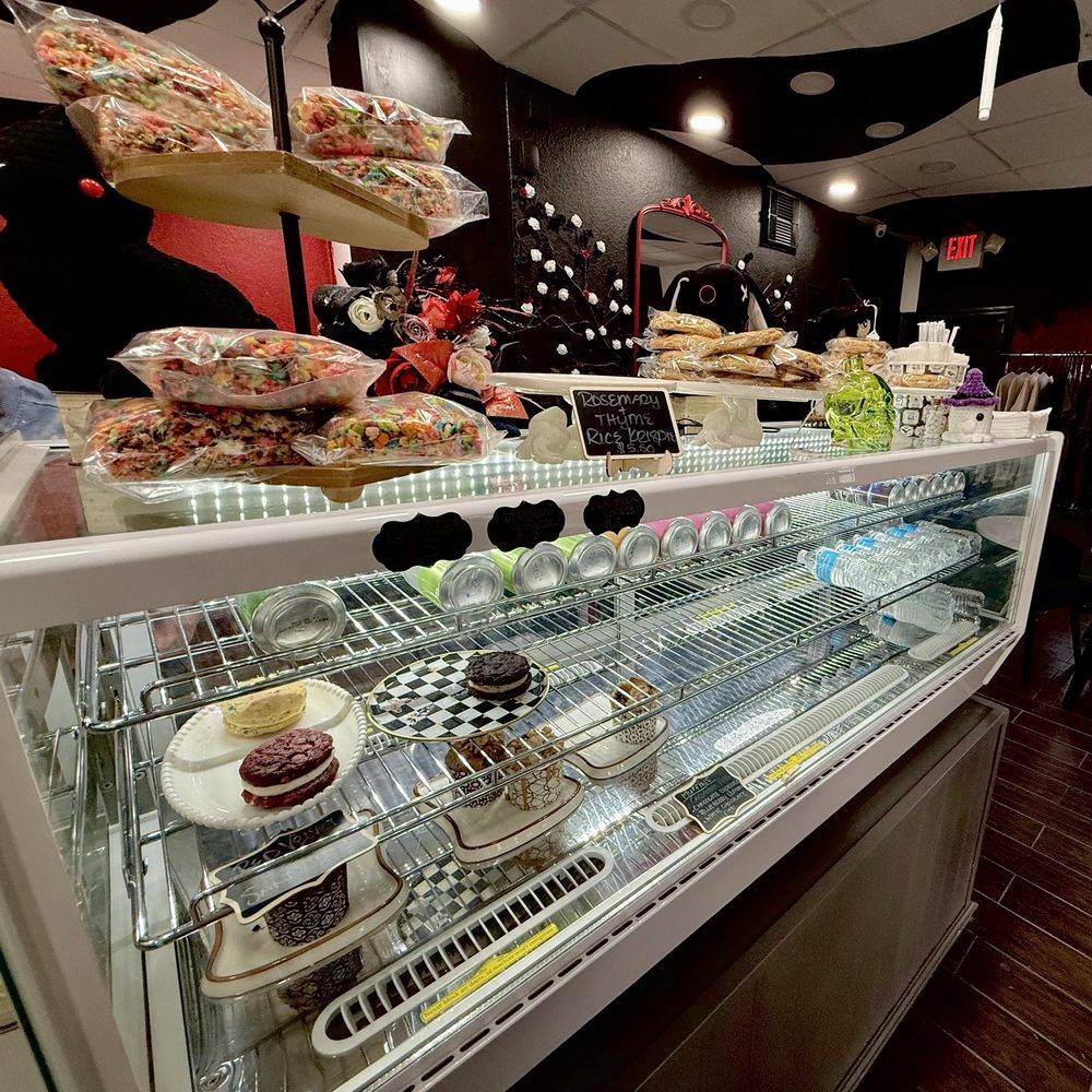 The Black Rabbit - Food options available at The Black Rabbit Bookbar. - Bookstores Near Me - Clermont, Florida The Black Rabbit - Food options available at The Black Rabbit Bookbar. - Bookstores Near Me - Clermont, Florida