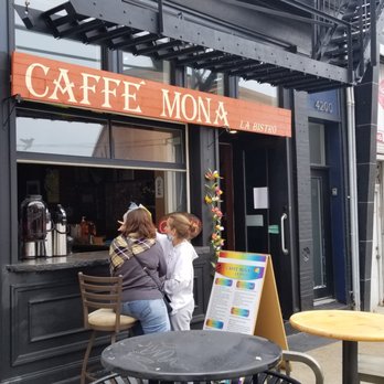 Caffe Mona La Bistro - Street side view of tables and walk-up window - Breakfast & Brunch Near Me - Pittsburgh, Pennsylvania Caffe Mona La Bistro - Street side view of tables and walk-up window - Breakfast & Brunch Near Me - Pittsburgh, Pennsylvania