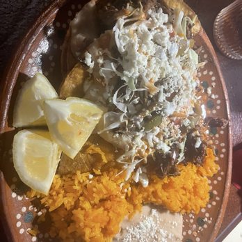Rosa Madera - Potato and carnitas tacos rice and beans - Mexican Near Me - Sacramento, California Rosa Madera - Potato and carnitas tacos rice and beans - Mexican Near Me - Sacramento, California